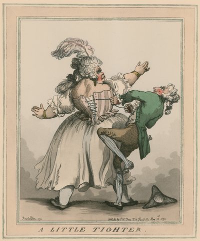 Ein bisschen fester von Thomas Rowlandson